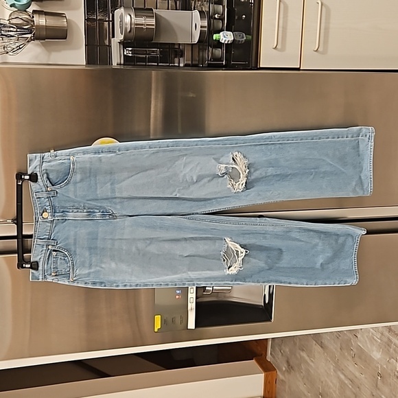 💕MOTHER SNACKS!💕 The Fun Dip Puddle Jeans ~ Lots Of Nibbles 26 NWT - Picture 11 of 16